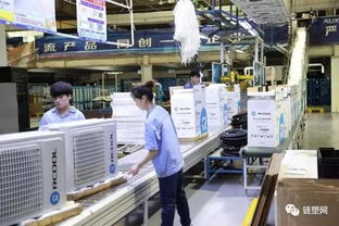 链塑网参观团走进宁波奥克斯工厂